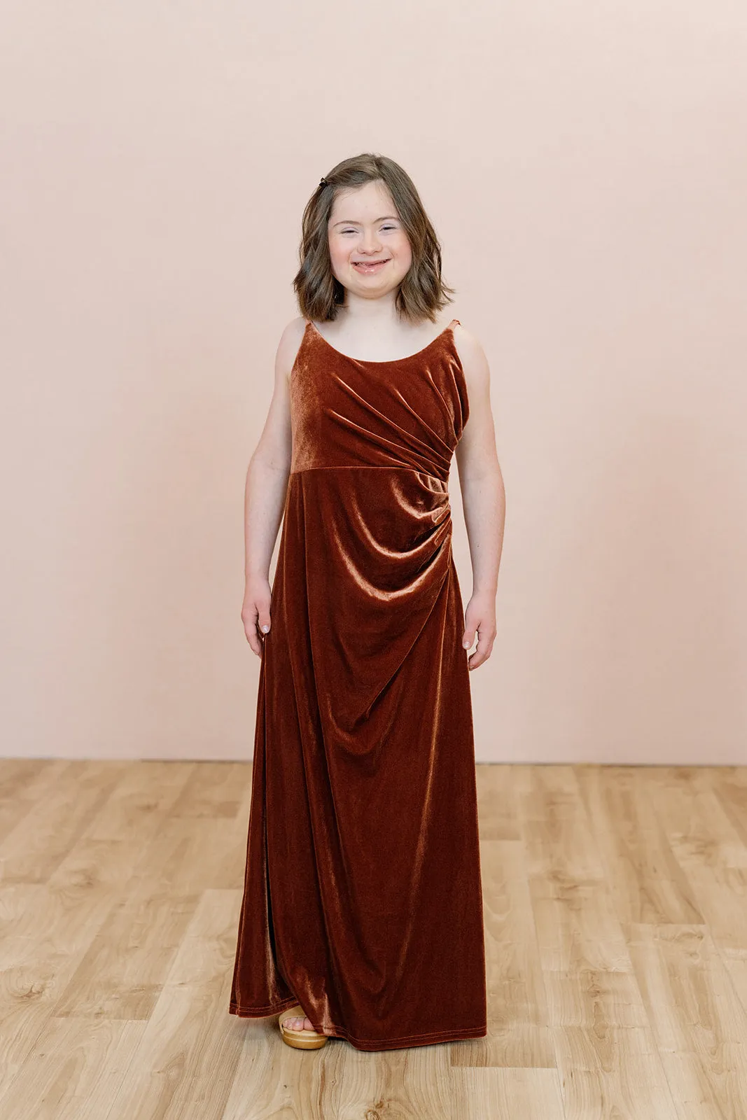Juniors Rory Velvet Dress | Made To Order